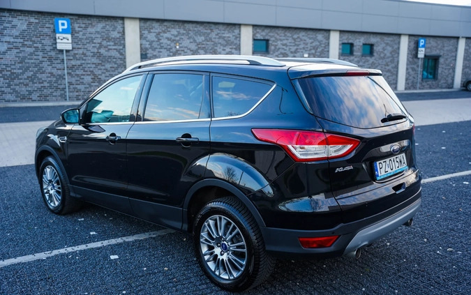Ford Kuga cena 50000 przebieg: 143122, rok produkcji 2014 z Poznań małe 232